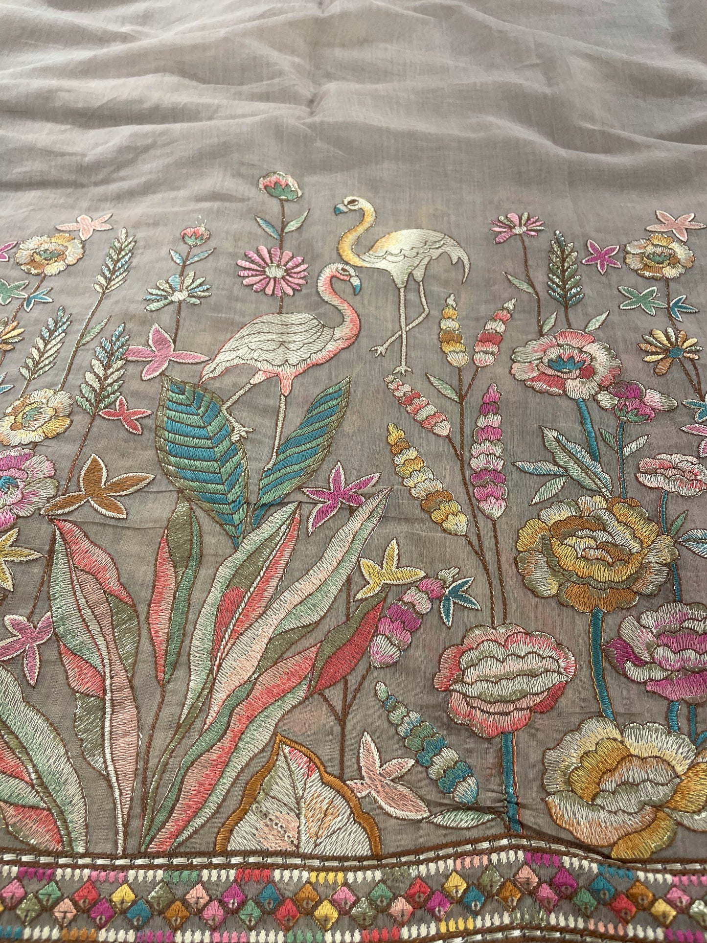 Chanderi Pannel Embroidery