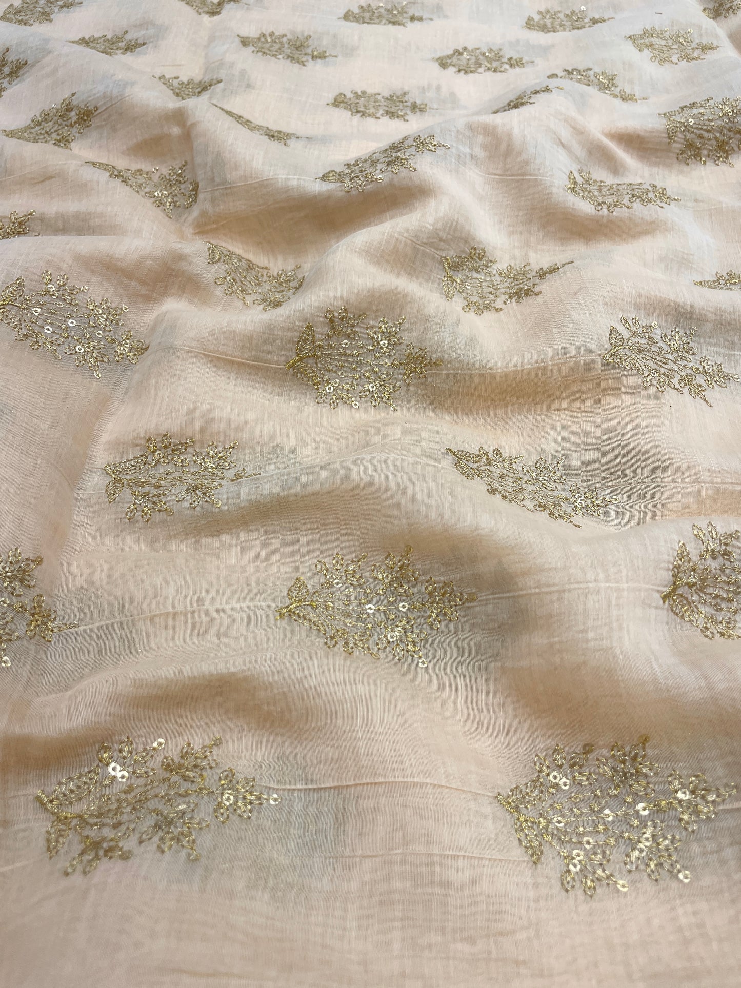 Chanderi Zari Embroidery
