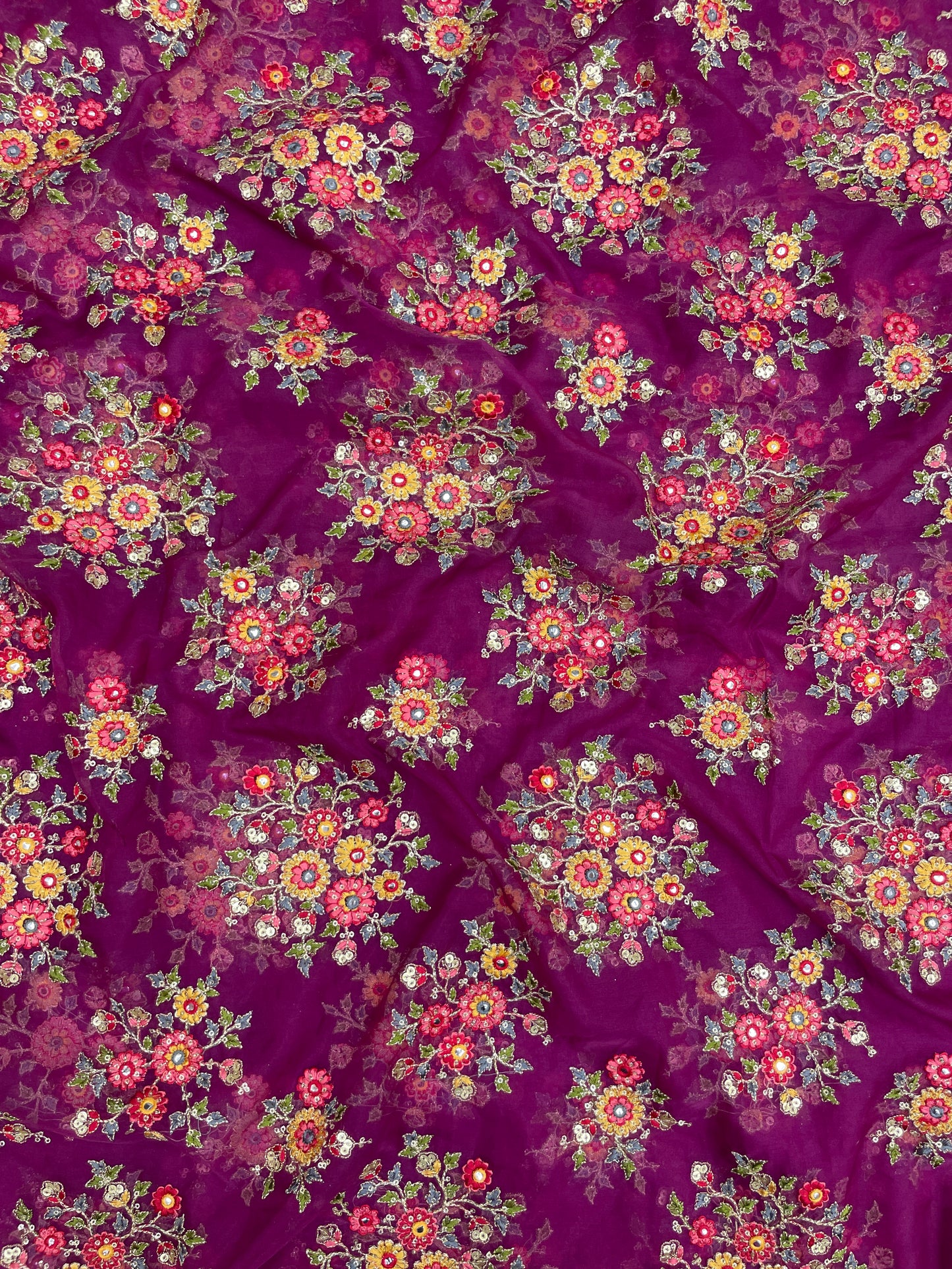 Georgette Embroidery