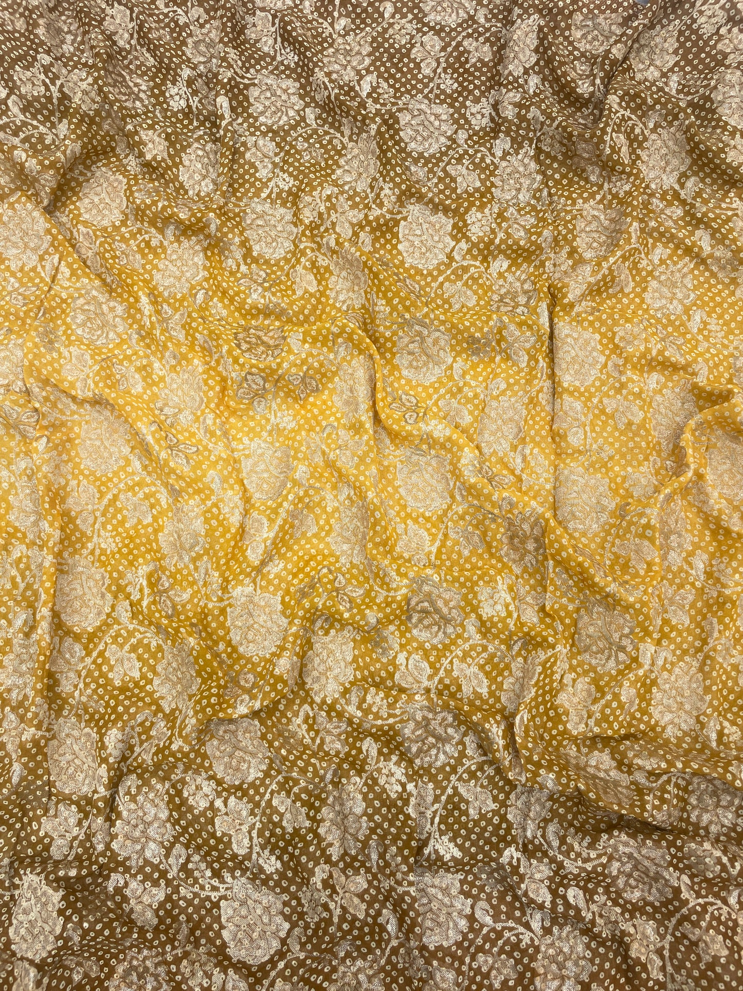 Shaded Georgette Zari Weaving (Colours Available) 44"inch