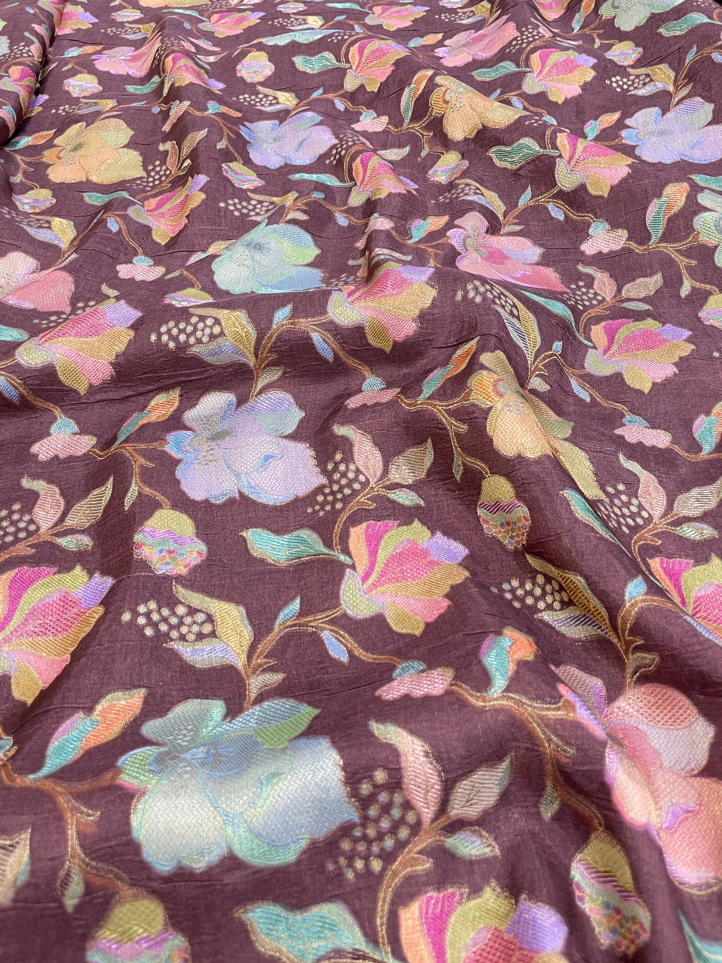 Banarsi Brocade Position Print (Color Available)