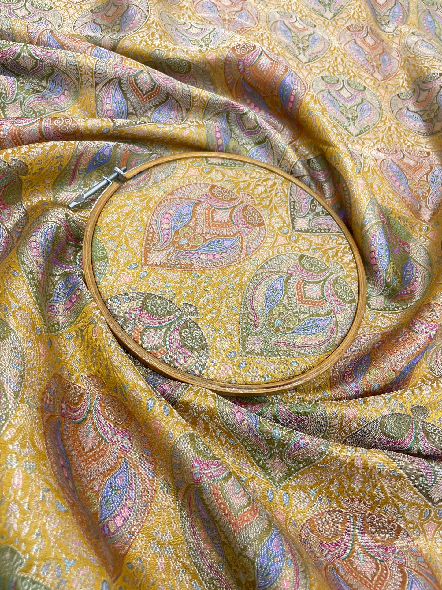 Banarsi Brocade Position Print (Color Available)