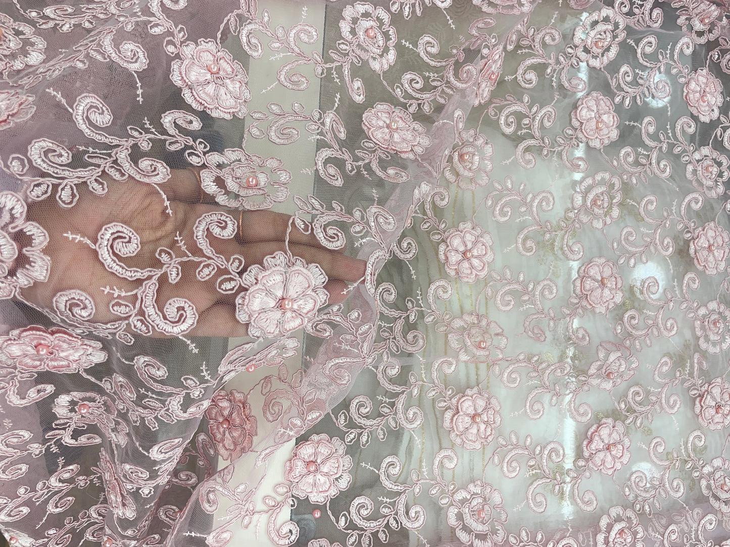 Net Embroidery Handwork