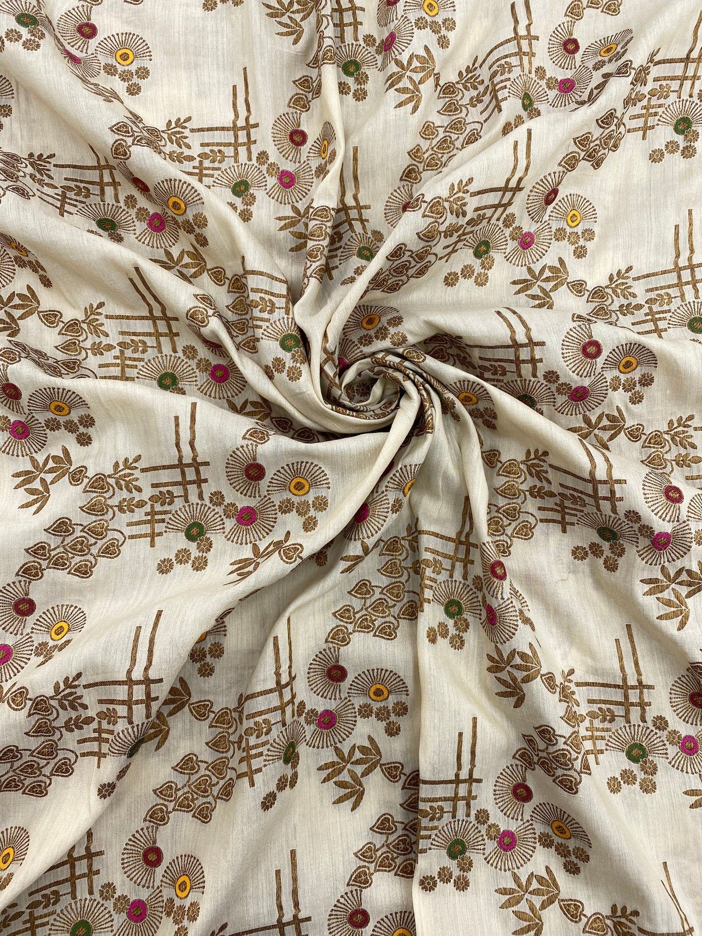 Pure Munga Meenakari Jacquard