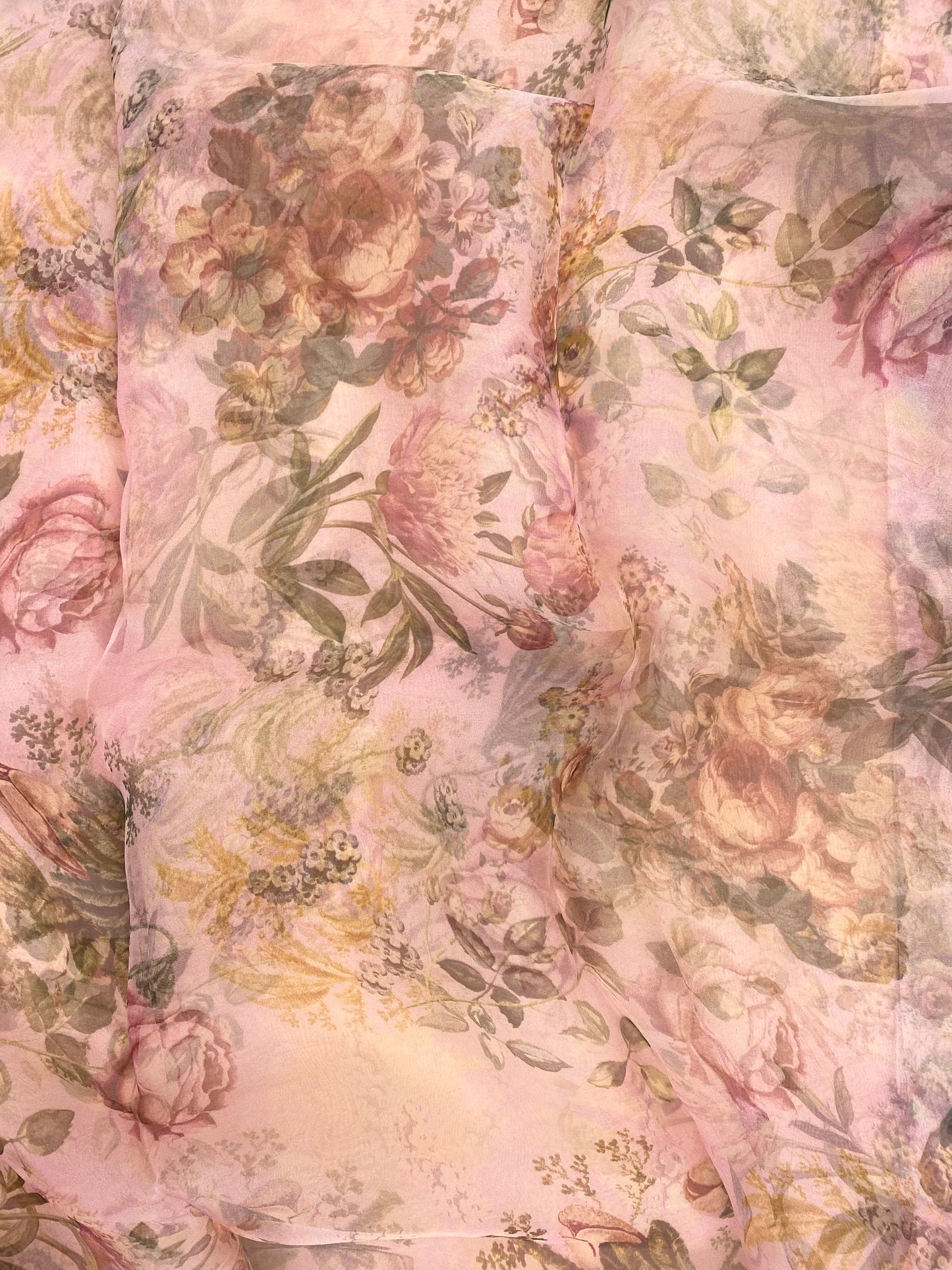 Pure Silk Organza Print