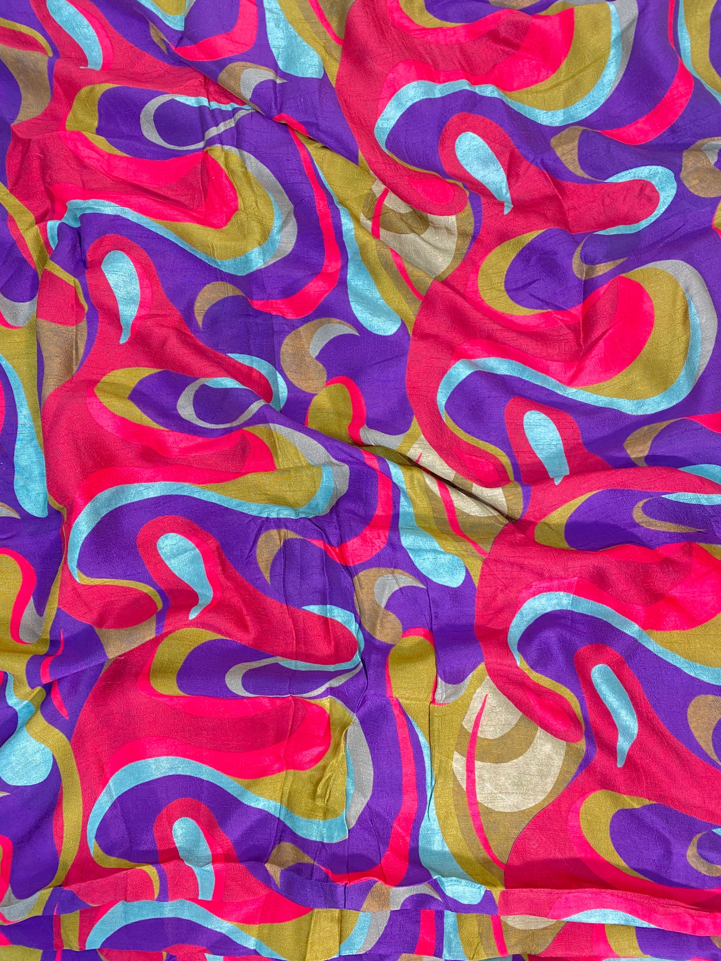 Raw Silk Print (Color Available)