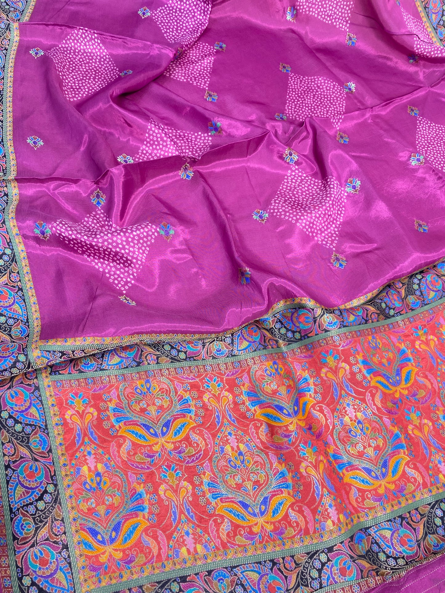 Banarasi Dupatta With Print (Color Available)