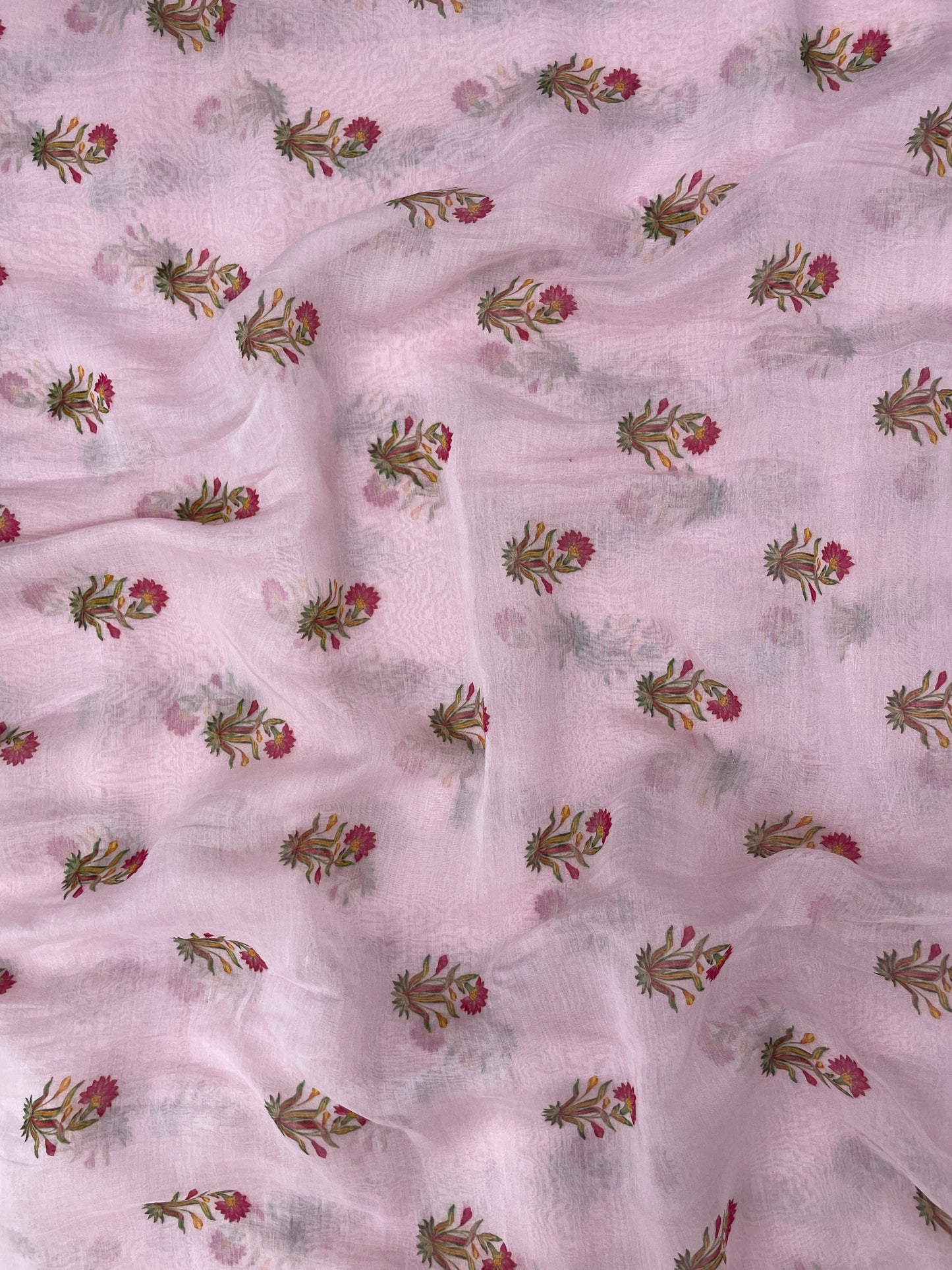 Chanderi Print(Colors Available)44'inch