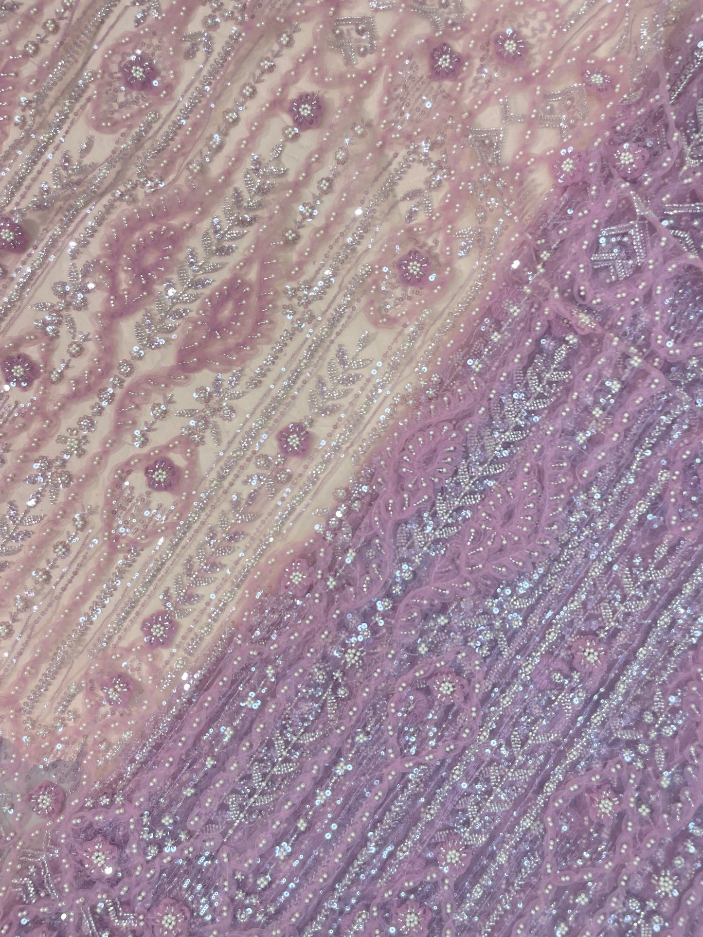 Net Handwork Embroidery (Color Available) 54"Inch