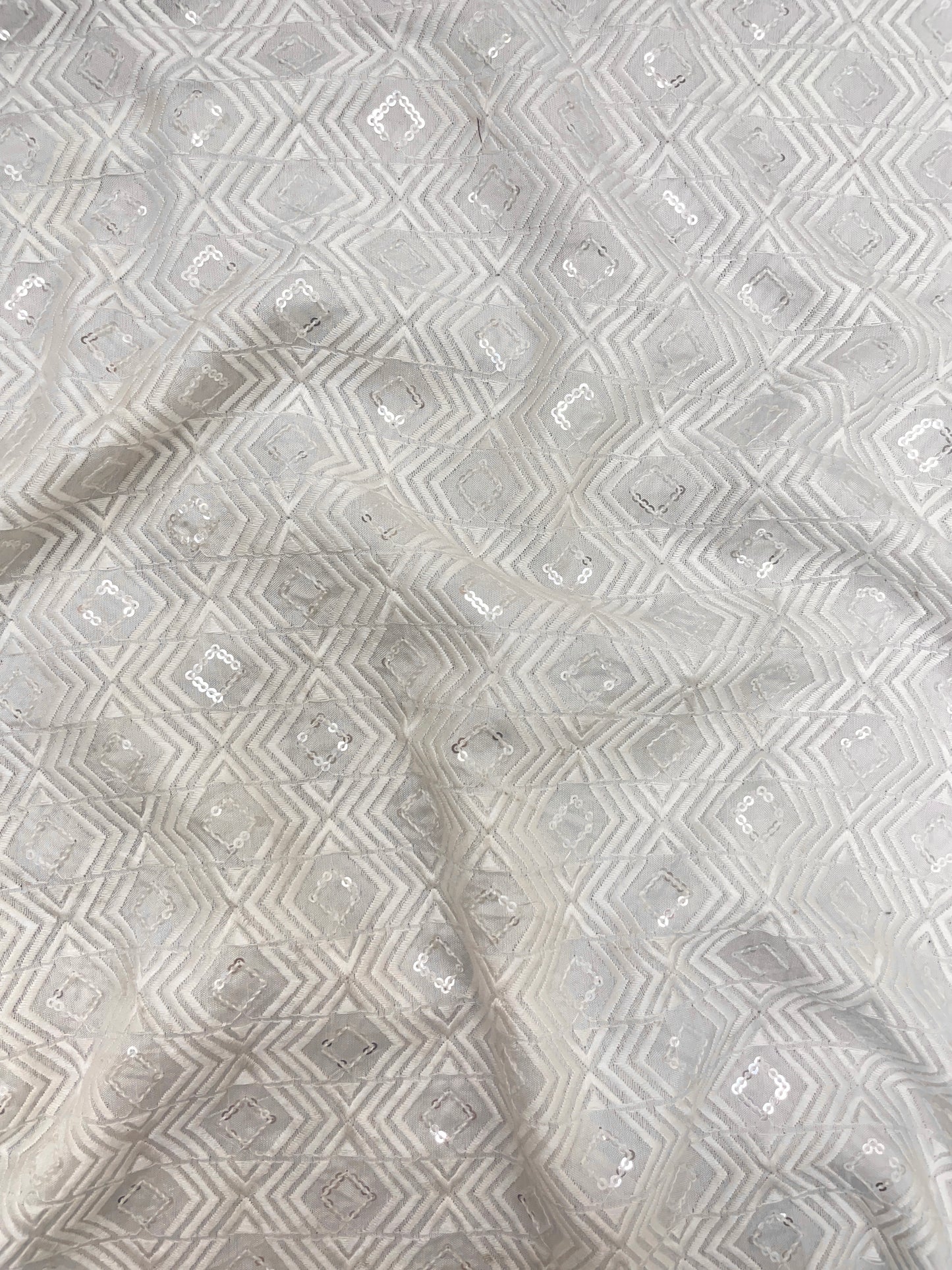 Mysore Silk Embroidery Dyeable