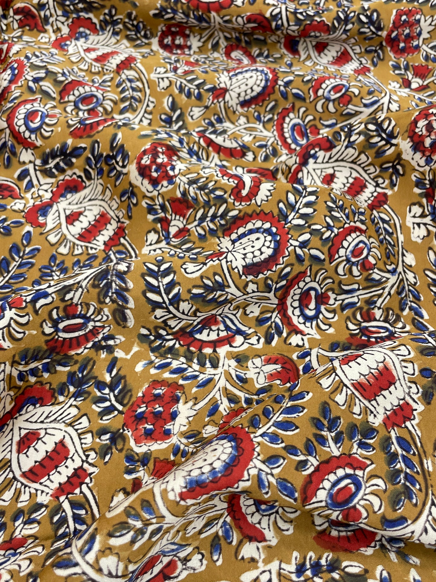 Modal Satin Ajrakh Print