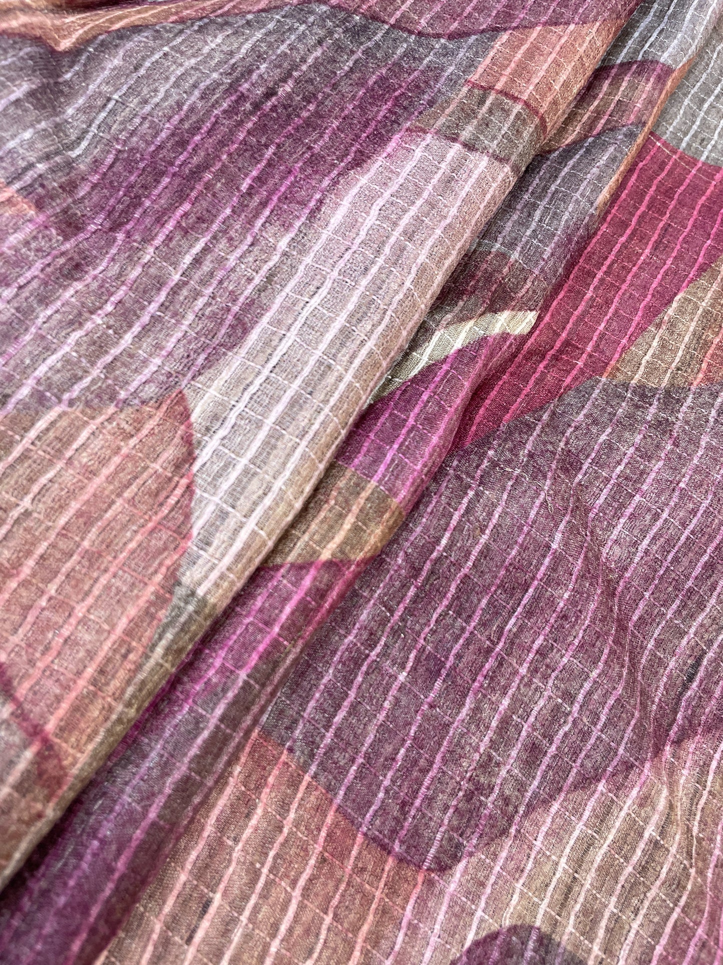 Pure Tussar Silk Prints