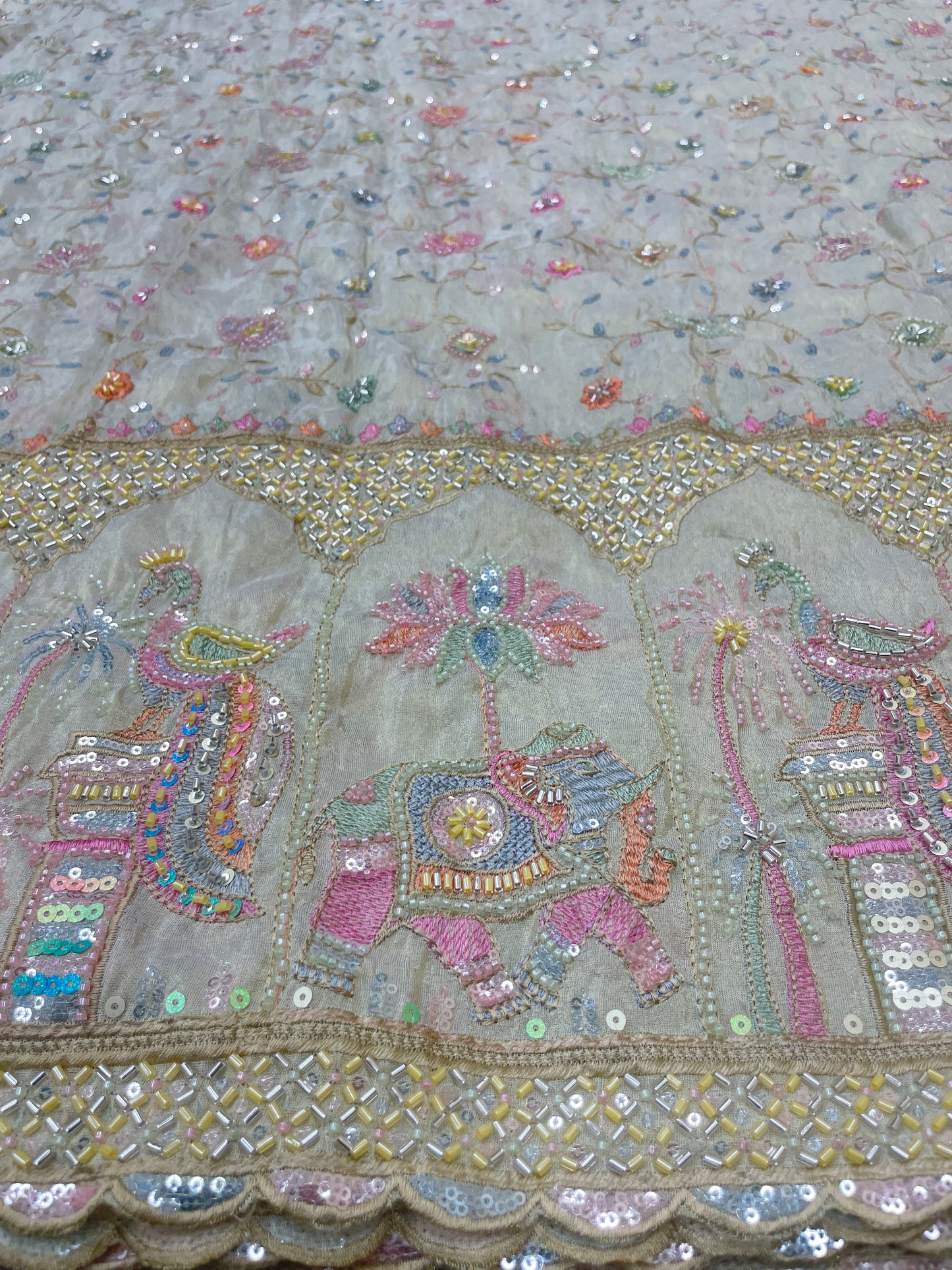 Tissue Panel Embroidery