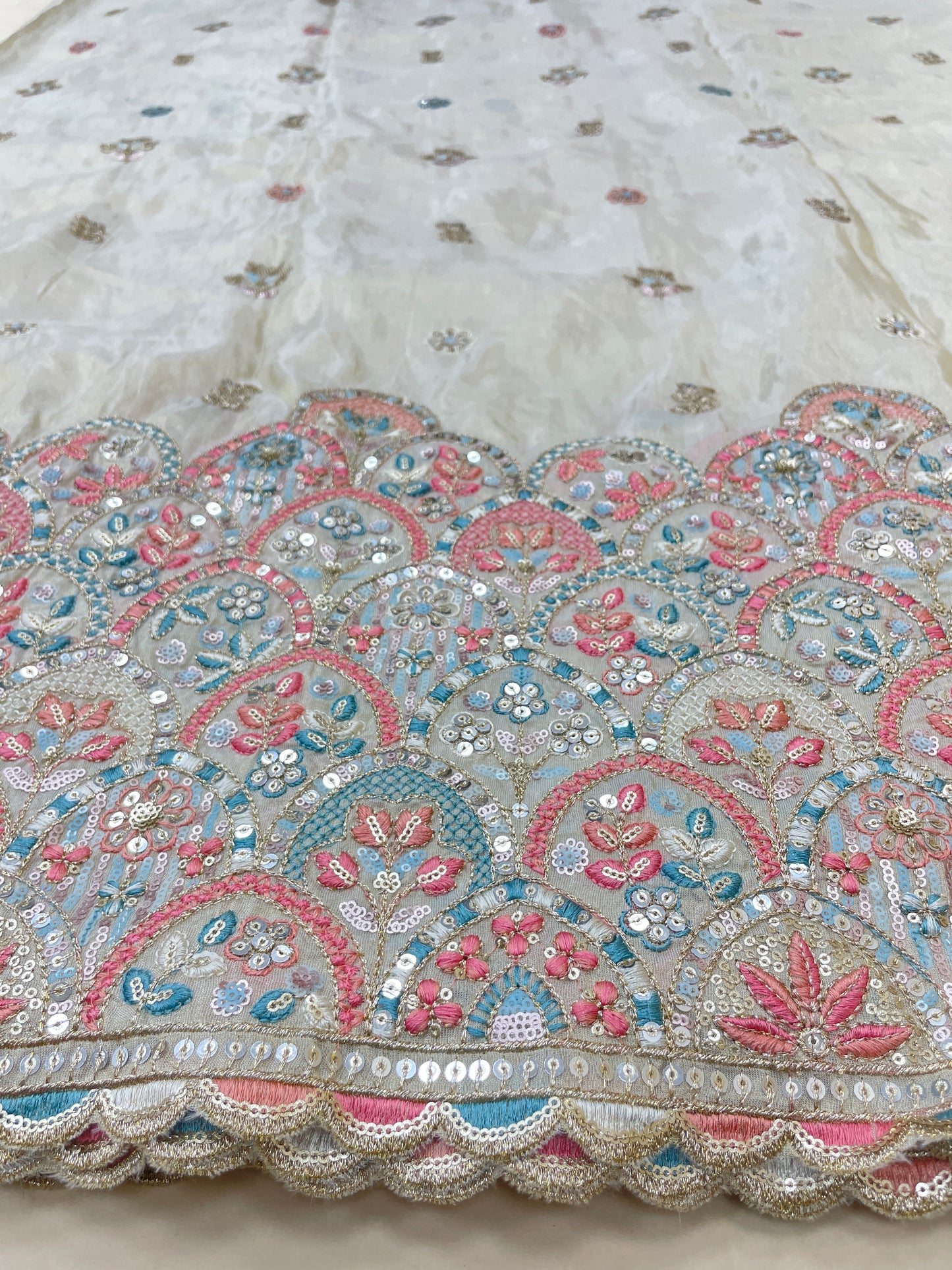 Tissue Panel Embroidery