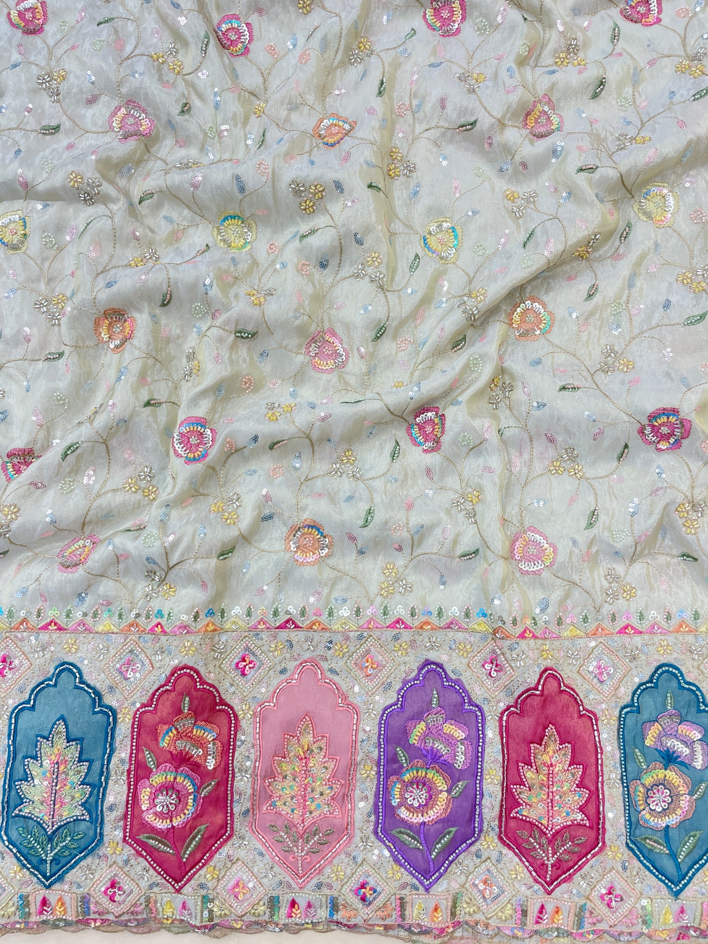 Tissue Panel Embroidery