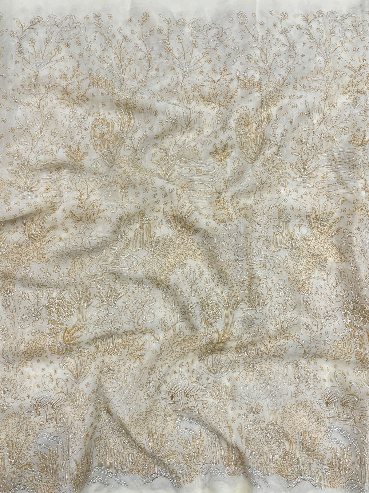 Viscose Organza Embroidery