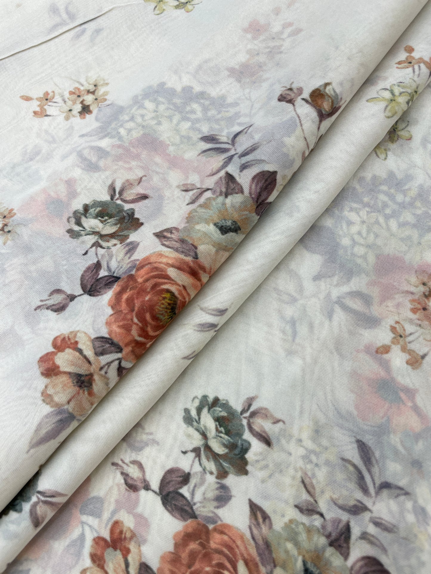 Viscose Organza Print