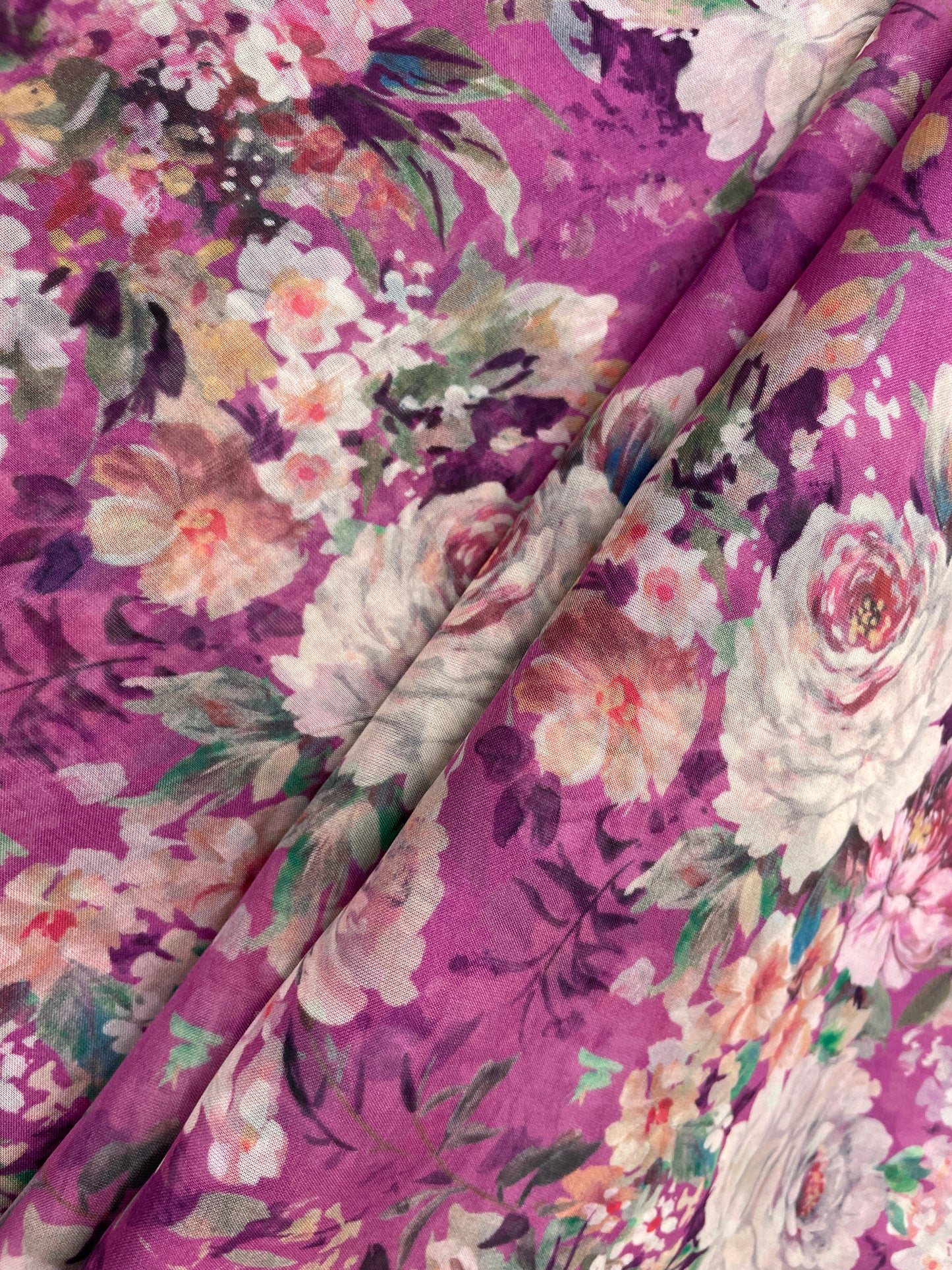 Viscose Organza Print