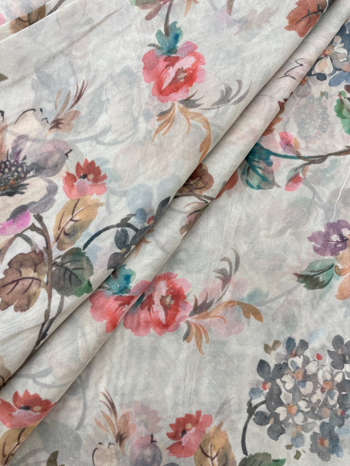 Viscose Organza Print