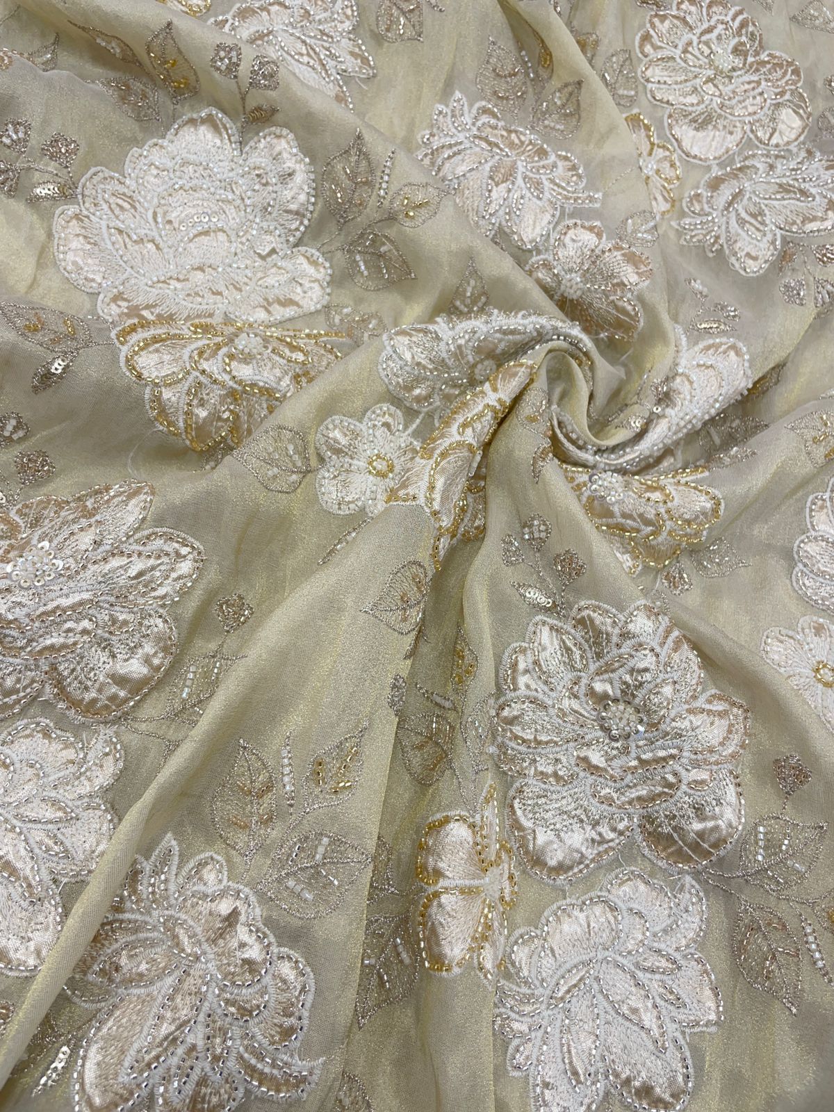 Tissue Beads Embroidery 44"Inch