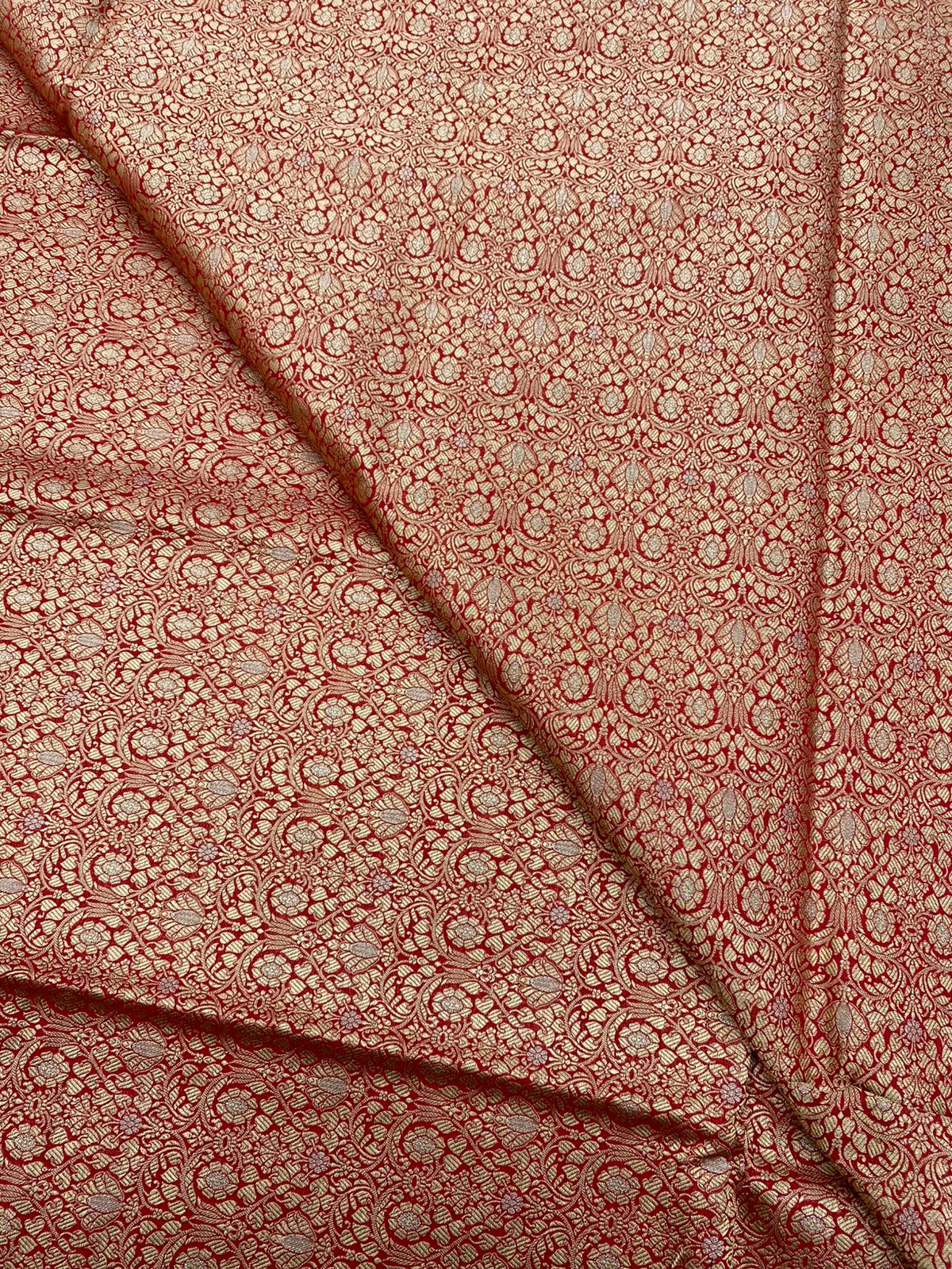 Pure Banarasi Brocade 44"Inch (Colours Available)