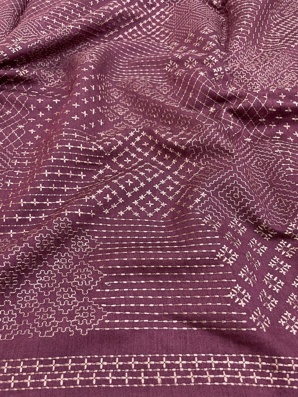 Munga Silk Embroidery