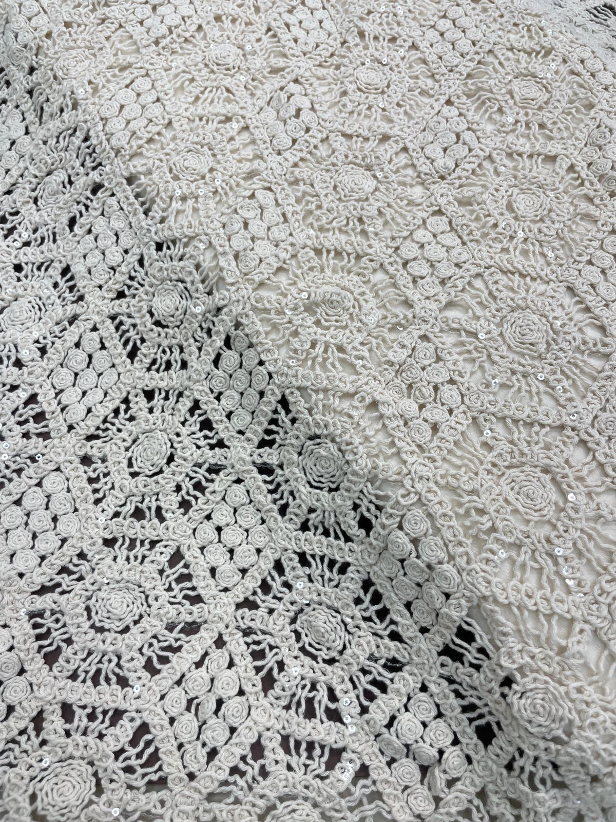 Chrochet Embroidery Dyeable