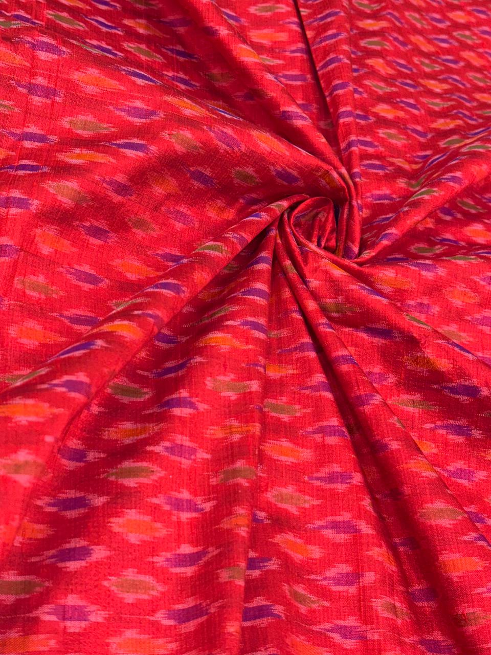 Pure Silk Ikat