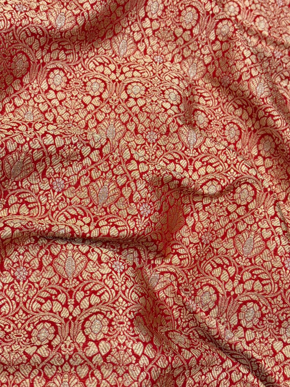 Pure Banarasi Brocade 44"Inch