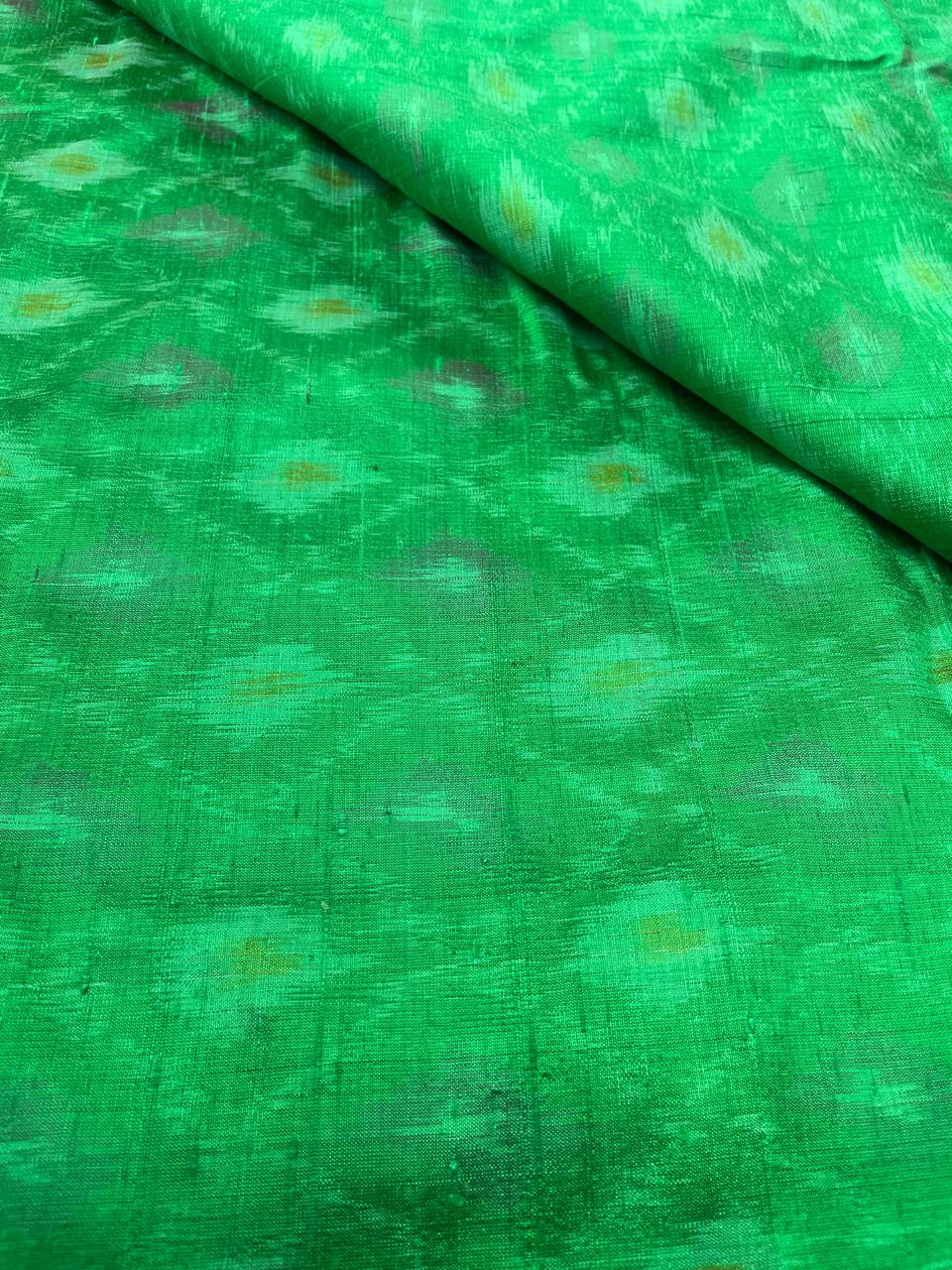 Raw Silk Ikat