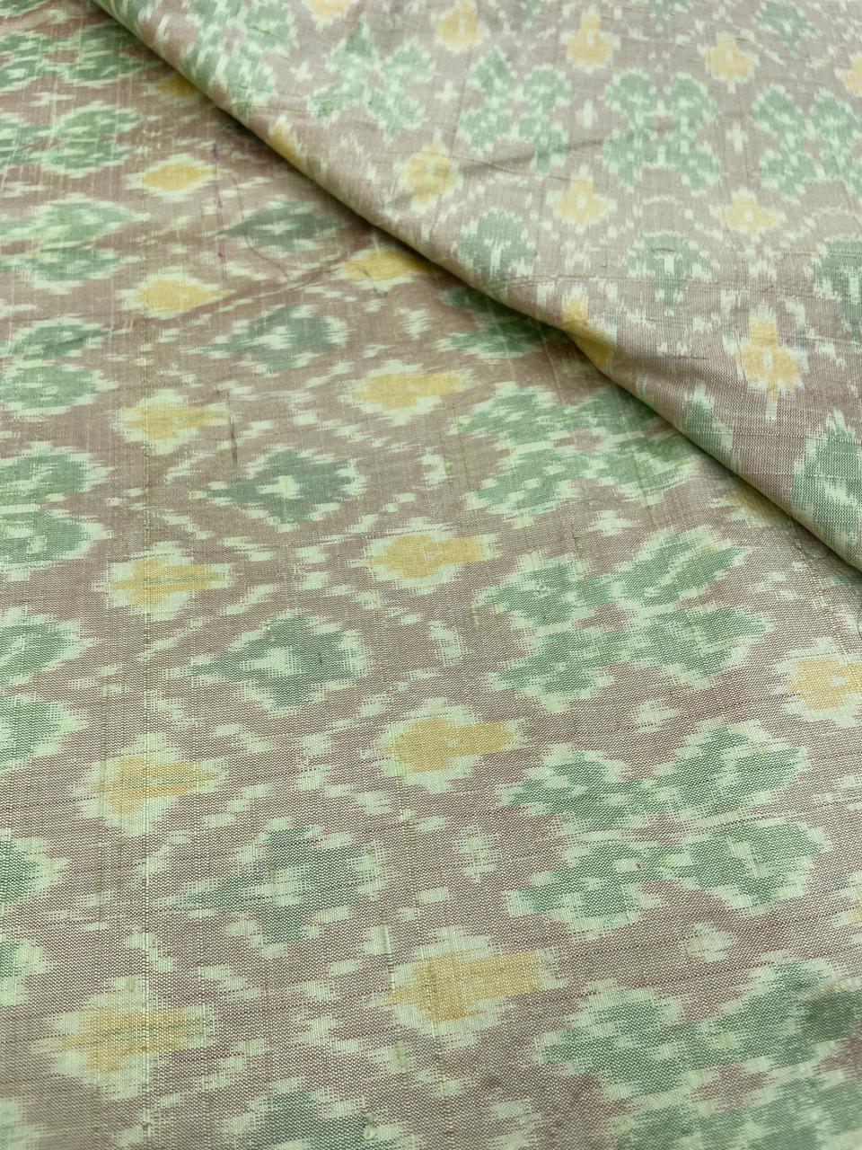 Raw Silk Ikat