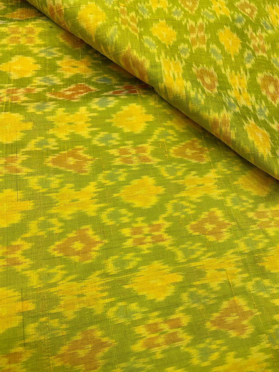 Raw Silk Ikat
