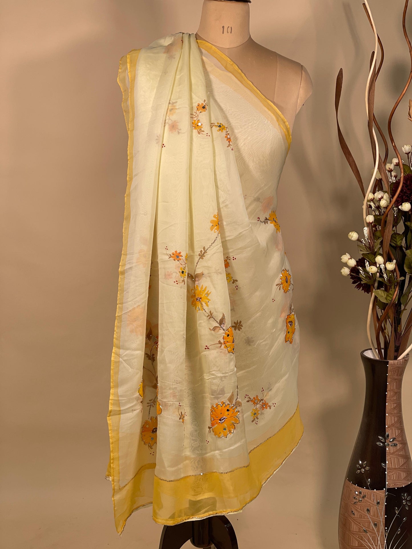 Viscose Organza Dupatta