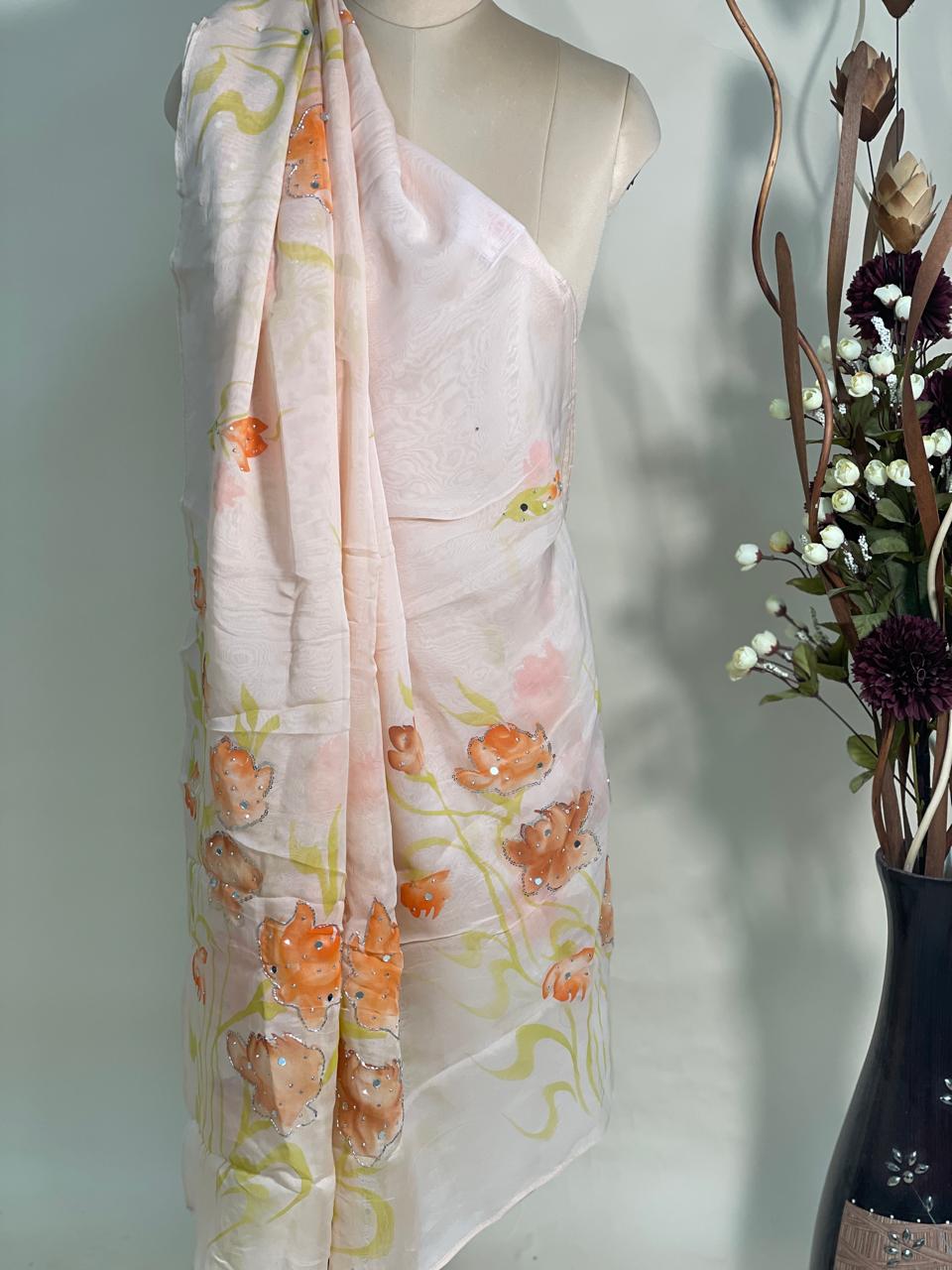 Viscose Organza Dupatta