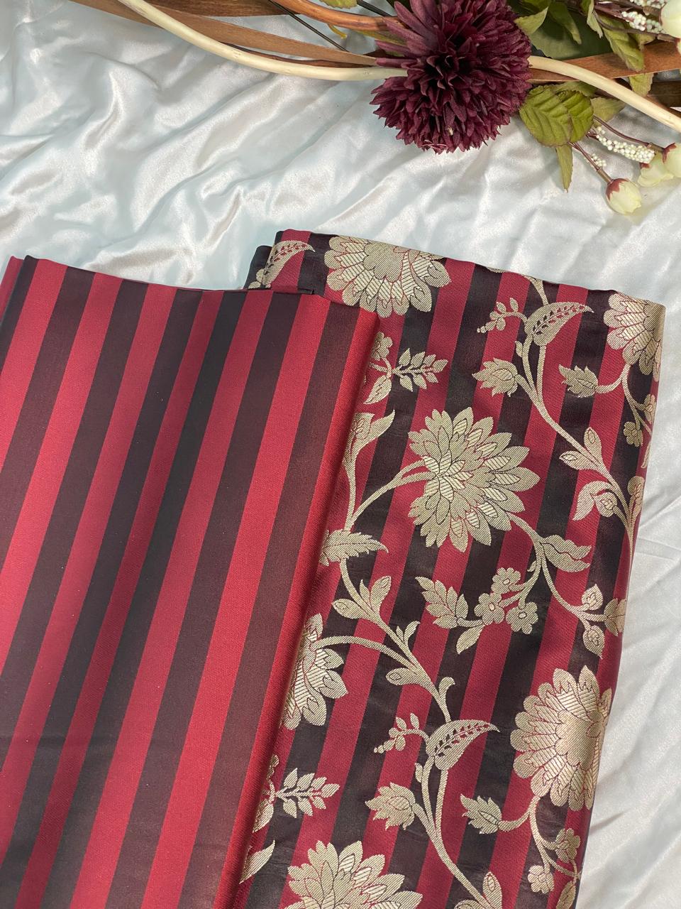 Banarasi Brocade Set (Color Available) 44"Inch