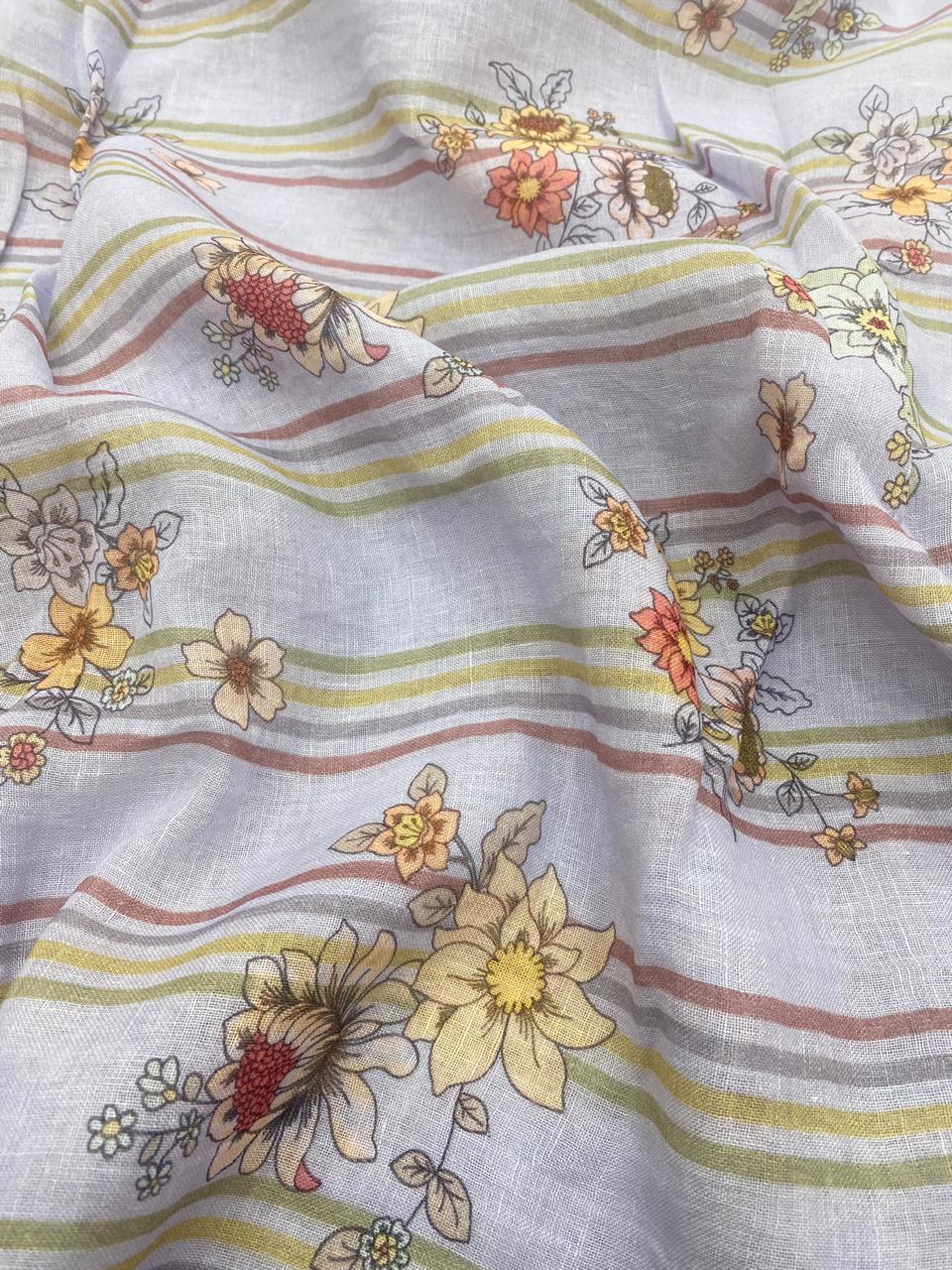 Cotton Linen Print (44'inch)
