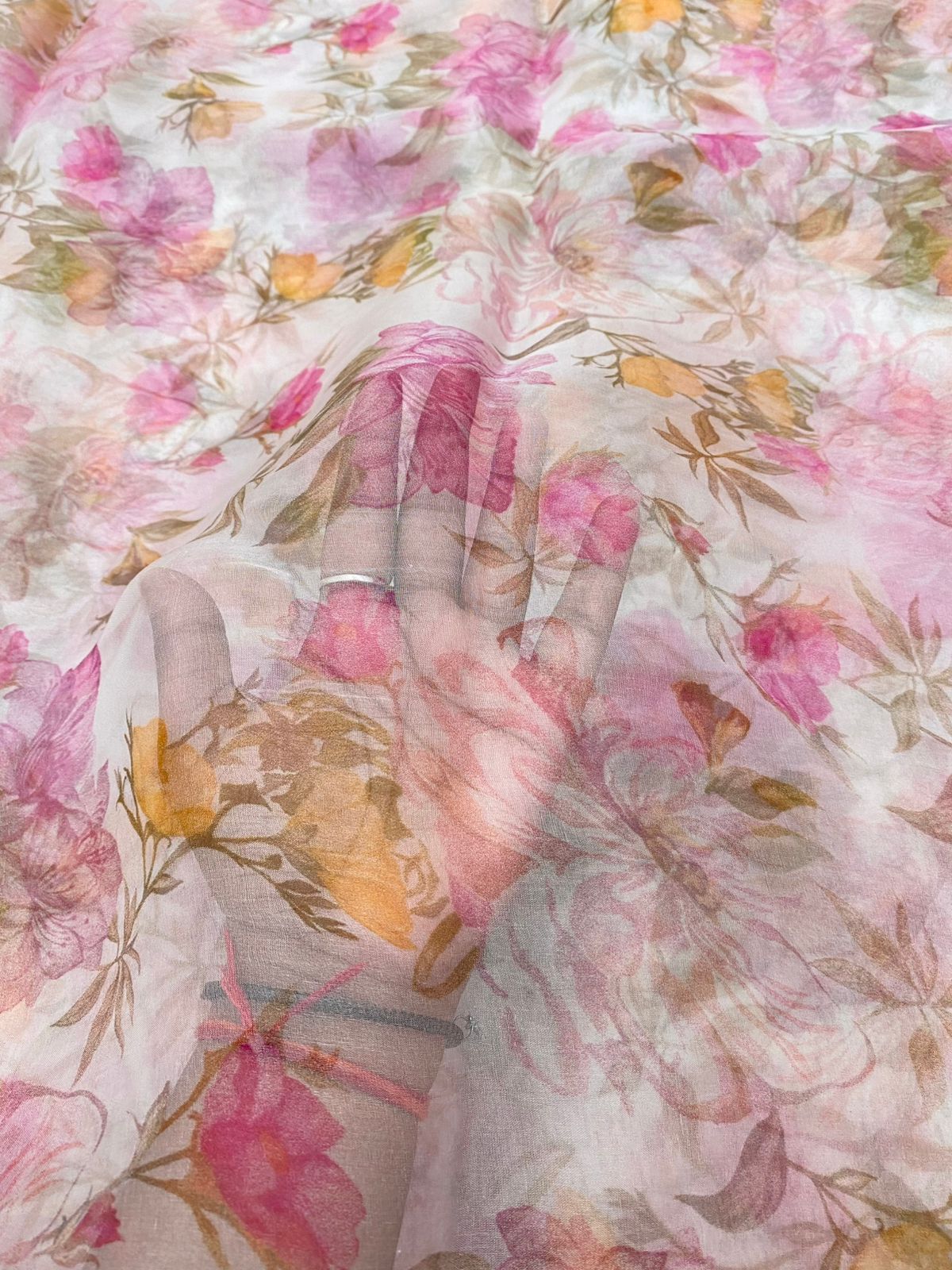 Silk Organza Print