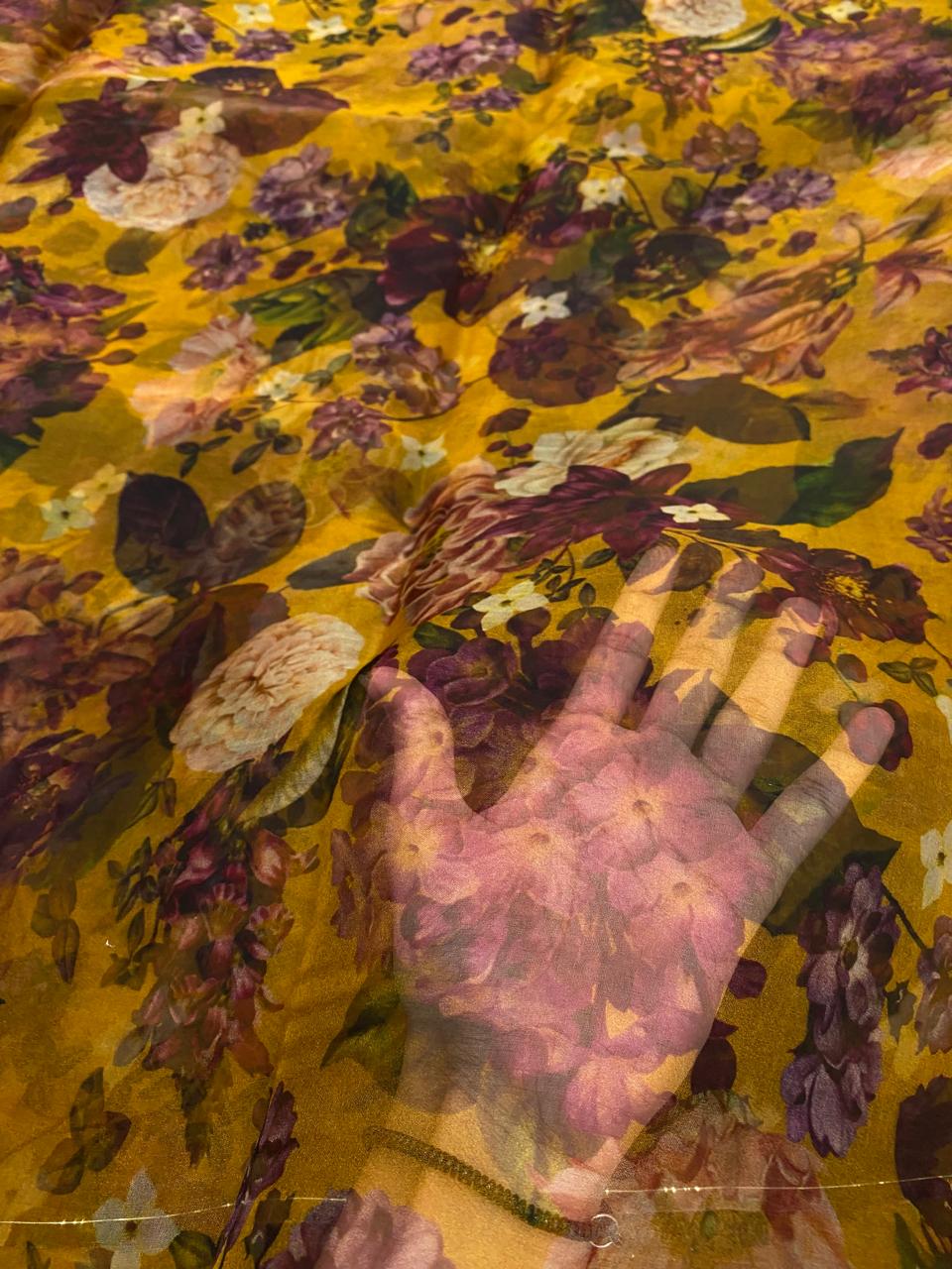Silk Organza Print
