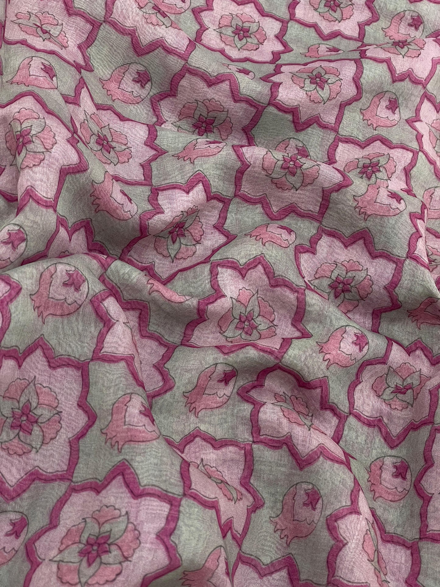 Chanderi Print (44'inch)