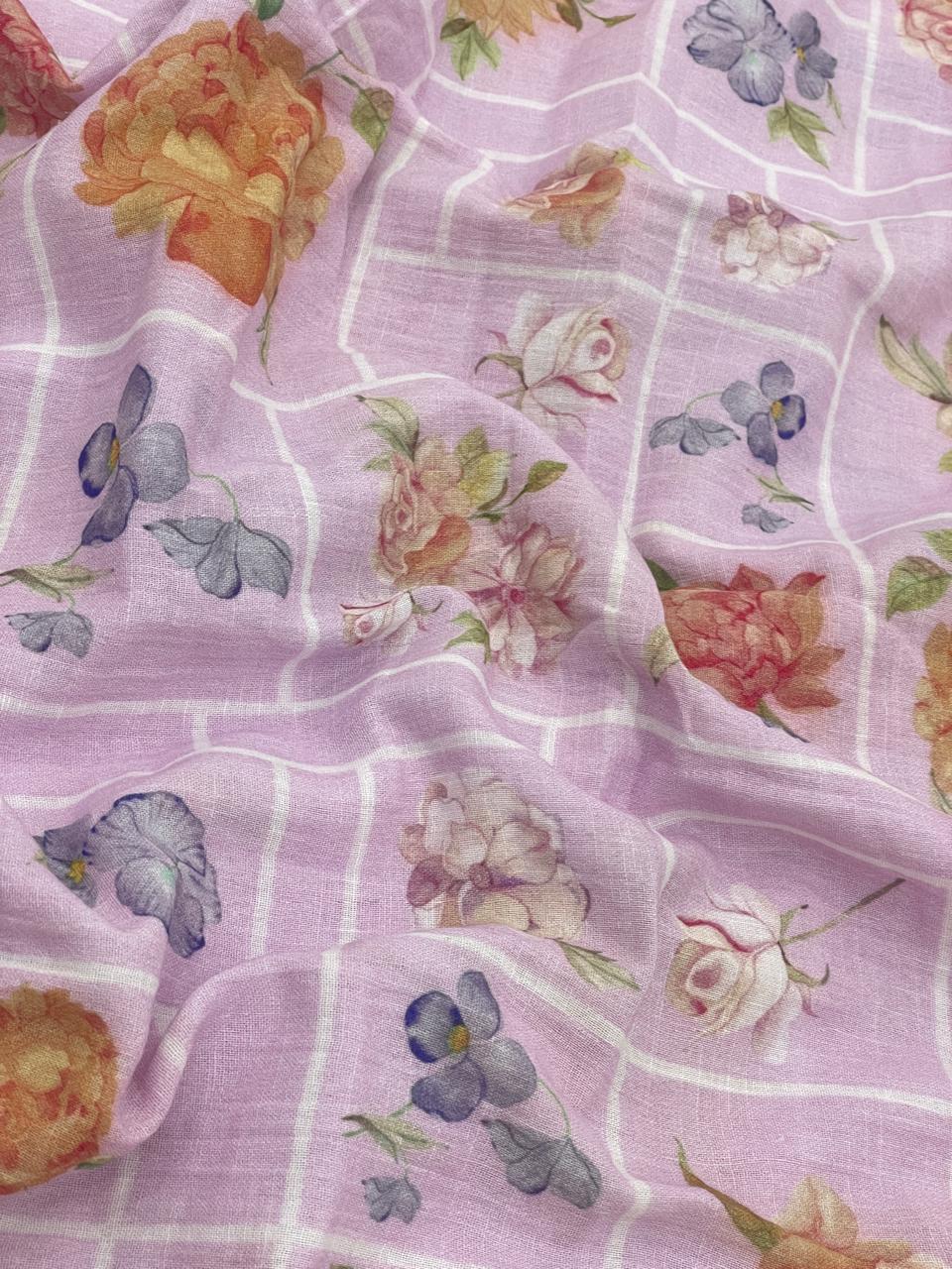 Cotton Linen Print (44'inch)