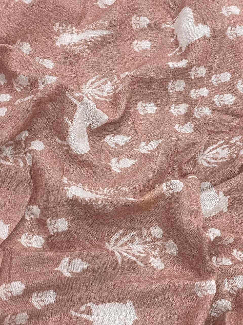 Cotton Linen Print (44'inch)