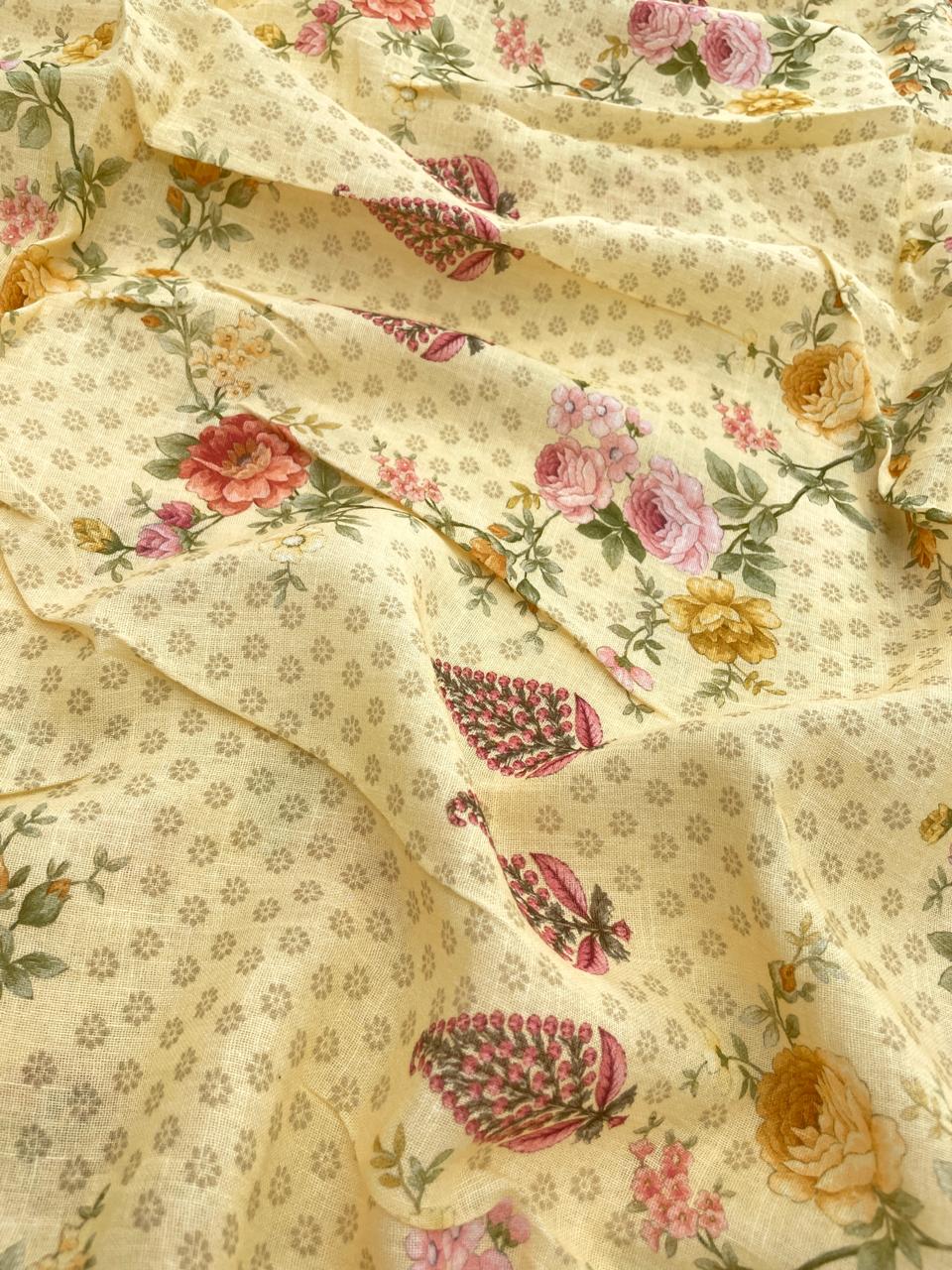 Cotton Linen Prints(44"inch)