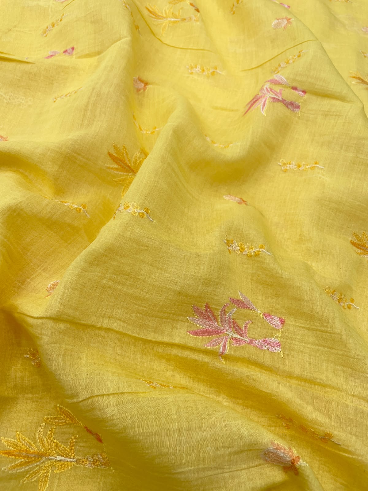 Chanderi Embroidery (44"inch)