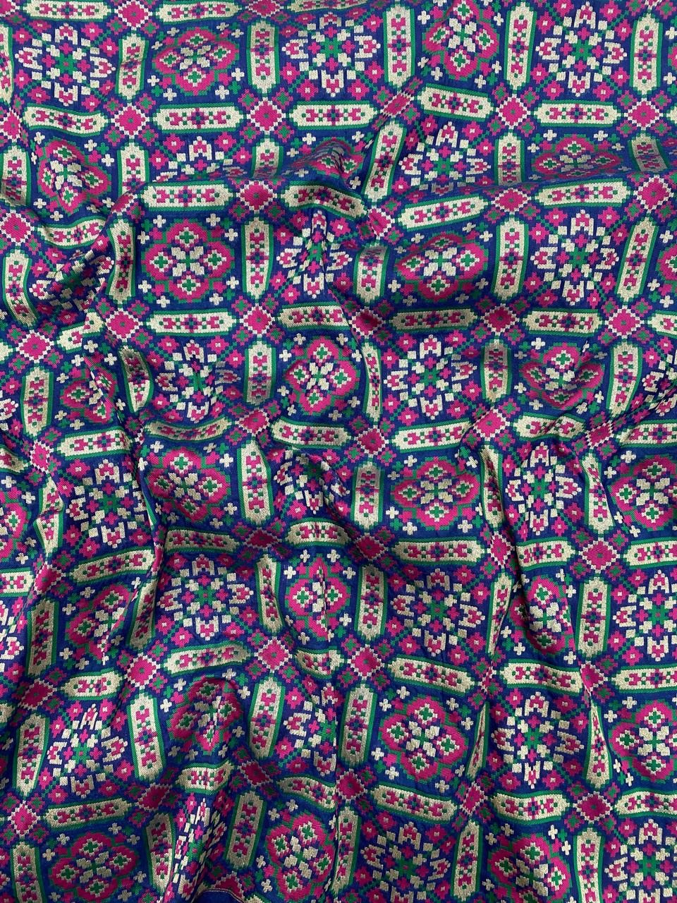 Pure Banarasi Resham Patola Brocade (44"inch)