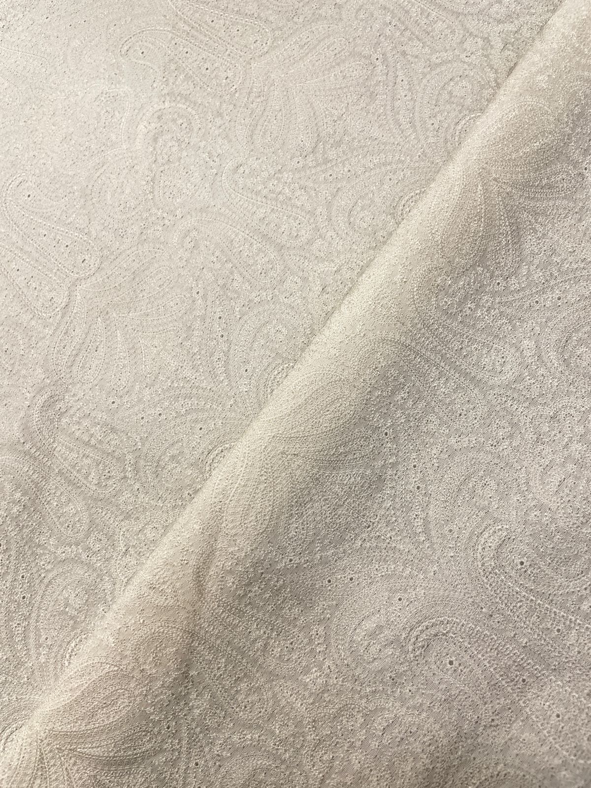 Mysore Silk Embroidery Dyeable