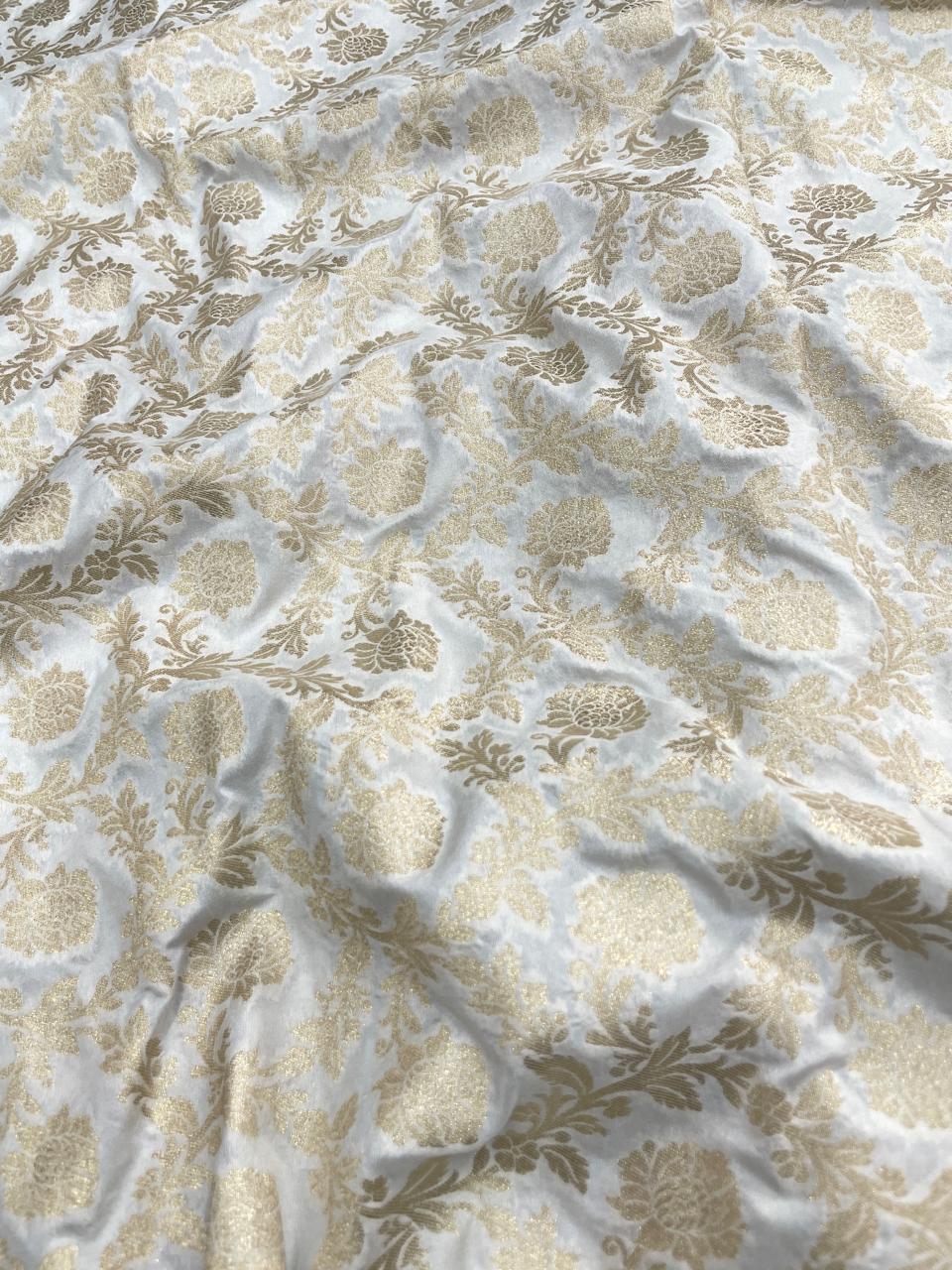 Banarasi Brocade Dyeable