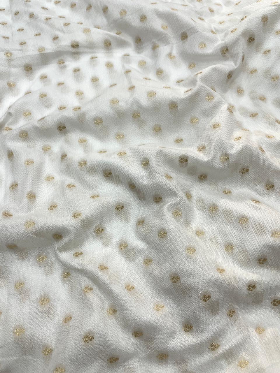 Banarasi Brocade Dyeable