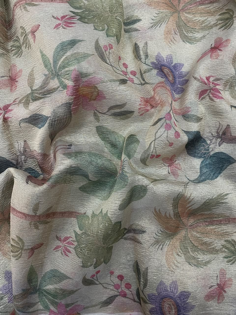 Tissue Crush Print