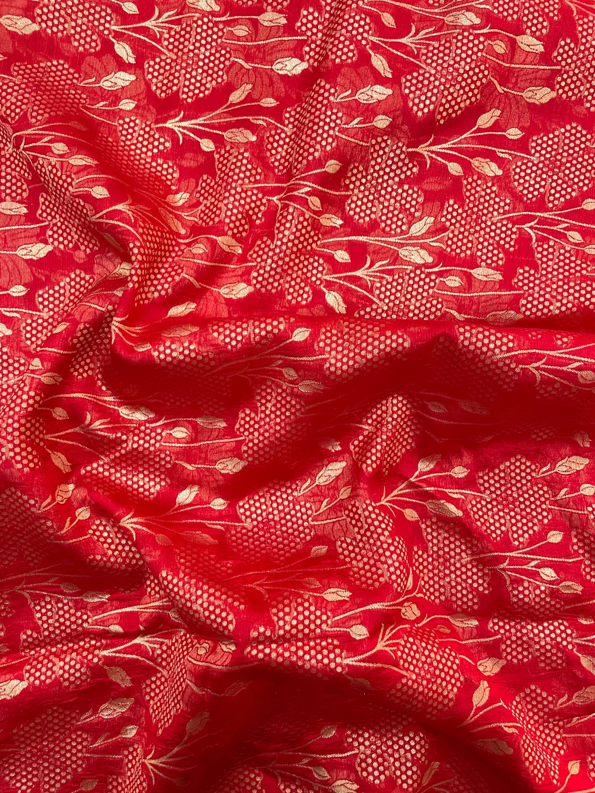Pure Banarasi Katan Silk Zari Brocade