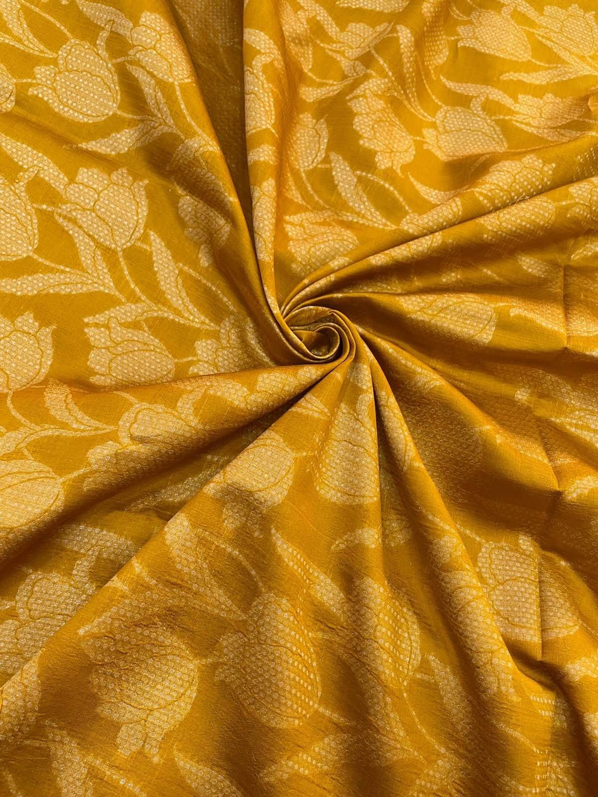 Pure Banarasi Katan silk Brocade